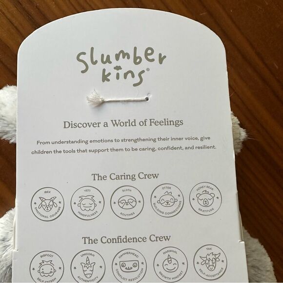 NWT Slumberkins Yak + Card - Picture 7 of 9